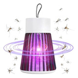 Luminaria Mata Mosquito Armadilha Eletrica Choque Com Led