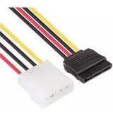 Cable Sata Power Molex 4 Pines 15 Cm