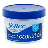 Softee Aceite De Coco Puro Tratamiento Para El Cabello Y El.