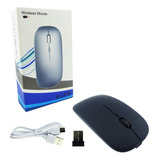 Mouse Inalambrico Bluetooth Recargable Plano