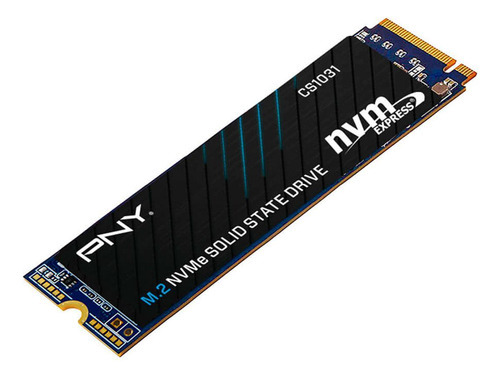 Ssd 500gb Pny Cs1031, M.2 2280, Pcie 3x4 Nvme, Leitura