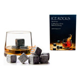 Set X9 Stones Verdadero Whisky Rocas Reemplaza Hielo