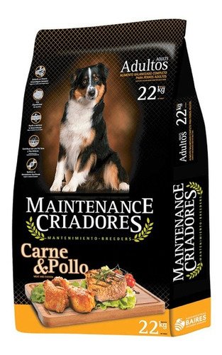 Alimento Maintenance Criadores Perro Bolsa De 22 kg E Gratis