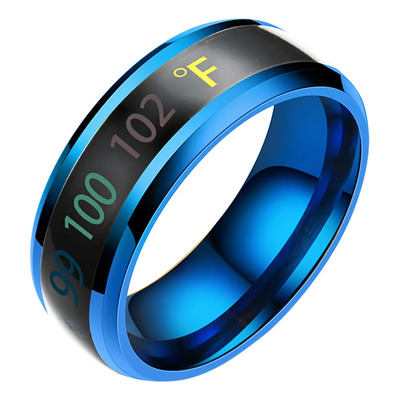 Pantalla De Temperatura Inteligente Couple Mood Ring
