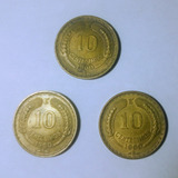Moneda 10 Centésimos Año 1960