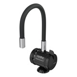 Torneira Elétrica Hydra Hydralar Gourmet 4t 220v De Bancada Cor Preto