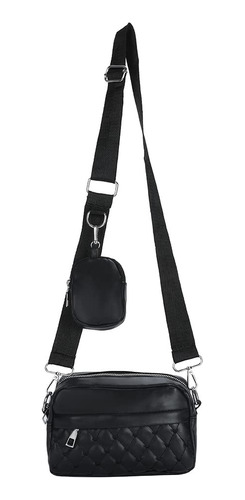 Bolso Bandolera Mujer Para Mujer Hombre Pequeño Ajustable Pu