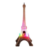 Torre Eiffel París Luces Luminoso Lampara Luz  H.o 25 Cm 