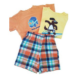 Lote Body Remera Short 18 Meses Gap, Carters Impecables!!