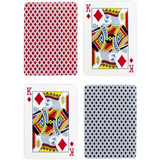 Barajas De Cartas Póker Magia Pack X 2 Nuevos Rojo/azul