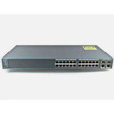 Switch Cisco 2960 24 Puertos Poe Uplink Sfp Giga