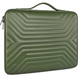 Funda Para Laptop Impermeable Verde De 33x33.7 Cm 