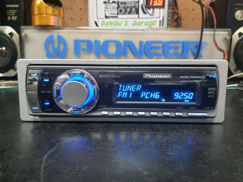 Radio Cd Mp3 Pioneer Deh-p5980ib Revisado 100% Ok