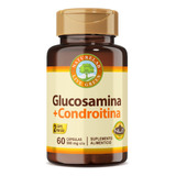 Glucosamina + Condroitina - 60 Cápsulas - Naturelab Sabor Sin Sabor