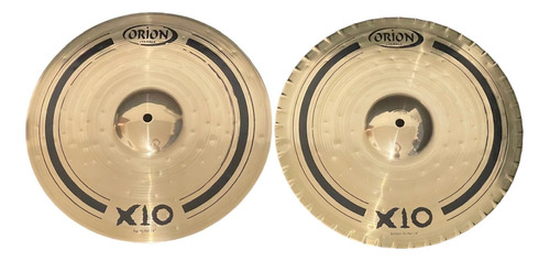 Prato Para Bateria Orion X10 Hi Hat Chimbal De 14