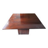 Mesa De Comedor De Madera Cuadrada Impecable Estado