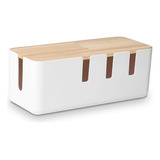 Baskiss - Caja De Gestin De Cables De 12 X 5 X 4.5 Pulgadas