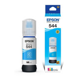 Tinta Epson Original 544 T544220 Botella 65ml Color Cian