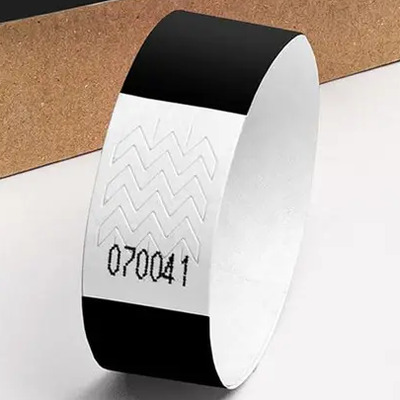 1000 Pulseras Brazaletes Tyvek Eventos Hoteles Shows Número Color Negro | Meses sin interés