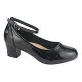 Zapato Chalada Mujer Flexi-27 Negro Casual