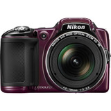 Cámara Digital Nikon Coolpix L830 (ciruela) (renovada)