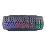 Teclado Gamer X-lizzard Con Led De Colores