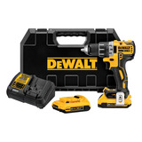 Taladro Ator. Sin Carbones 20v Xr + 2 Bat Dewalt Dcd791d2-b2