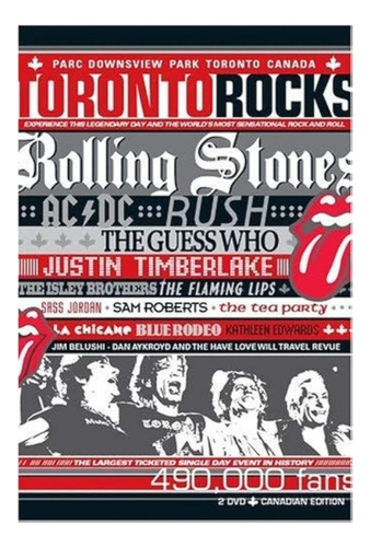 Toronto Rocks Concierto Dvd Original ( Nuevo )