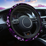 Funda Para Volante Swono Butterfly, Color Morado, Para Hombr