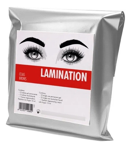 Kit Para Laminado De Cejas Brows Thuya Profesional Pestañas Color Sin Color