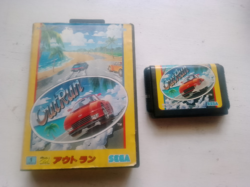 Outrun Sega Megadrive / Génesis Original En Caja Con Manual