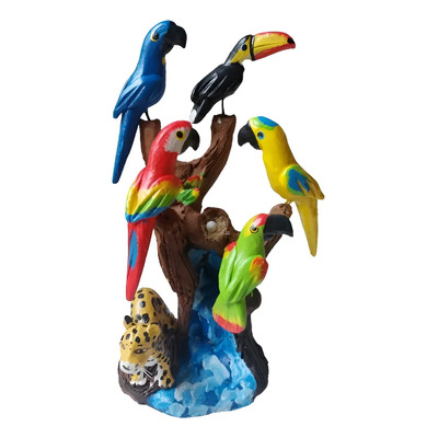 Onça Pintada De Ceramica Tigre Puma  Artesanal Jardim  | MercadoLivre