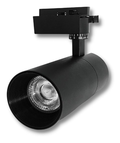 Spot Led Para Trilho Eletrificado 30w Preto Luz Neutra 4000k