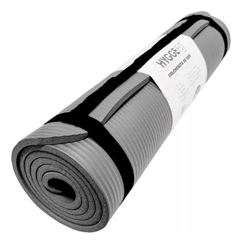 Colchoneta Mat Yoga 8mm Enrollable Pilates Con Correa