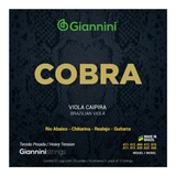 Encordoamento Viola Caipira Giannini Cobra Rio Abaixo Gesvnp