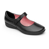 Zapato Escolar Niña Flexi 35802 Negro Piel 22-26 078-938 T9