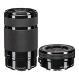 Kit Sony Lentes 16-50mm E Oss + 55-210mm E Oss