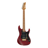 Guitarra Ibanez Slm10 Transparent Red Matte Com Capa