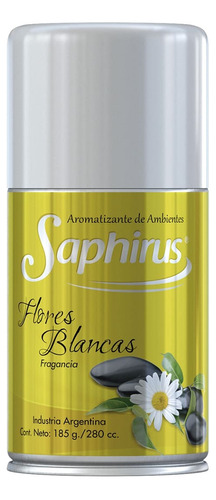 Saphirus Flores Blancas Fragancias Pack X 3 Unidades