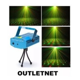 Mini Laser Audio Ritmico Verde Rojo Fiestas Discos Outletnet