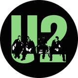 U2 Verde Slipmat Paño Giradiscos Bandejas Material Latex