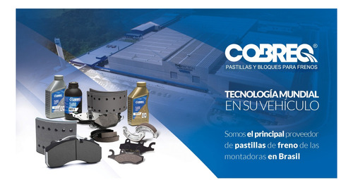 Pastillas Freno Para Fiat Ducato 02/ Trasera Marca Cobreq Foto 5