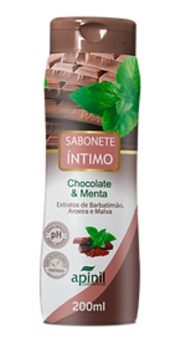 Sabonete Íntimo Feminino Refrescante Chocolate Menta Apinil