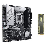 Asus Z790m-plus D4 Lga 1700 Intel 12ª Y 13ª Generación Micro