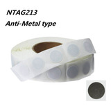 Sticker Nfc Tag Rfid 13.56 Mhz Ntag213 Antimetal X 20un