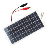 Panel Solar De Polisilicio De 5 W Y 12 V, Portátil Para Exte