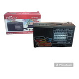 Radio Recargable Panel Solar Nano-tec Nt-r1238 Color Negro