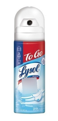 Lysol To Go Spray Desinfectante Bolsillo Travel Size 2 Pzas