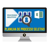 Planilha Para Planejamento E Controle De Processo Seletivo