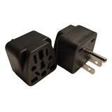 Adaptador Enchufe Americano Pata Plana 220volt